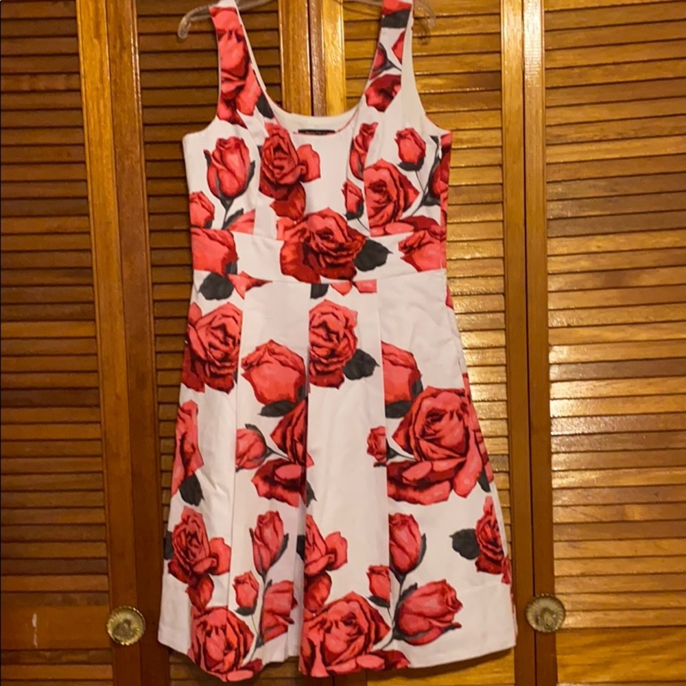 Floral print dress